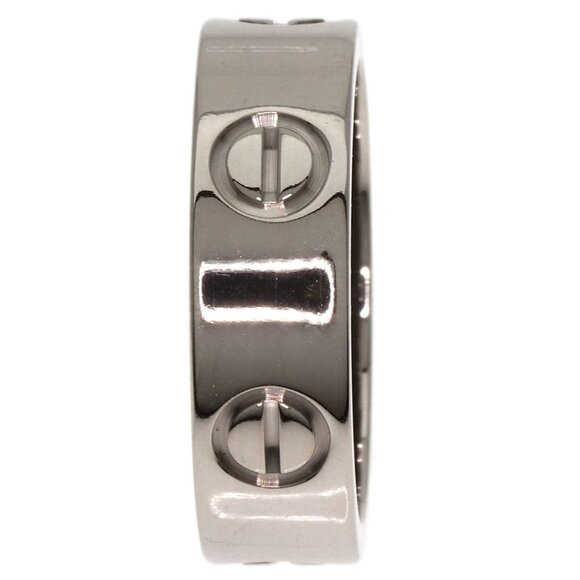 CARTIER 18k White Gold Love Ring #50 - Picture 3 of 6